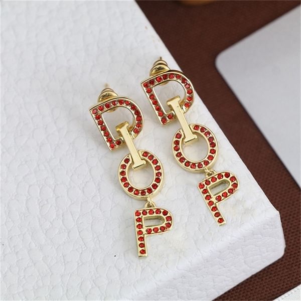 

2022 36% off designer jewelry new d female di family classic golden temperament star same earrings