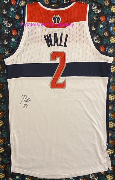 

stitched authentic was john wall team issued basketball jersey mens kids throwback jerseys, Black