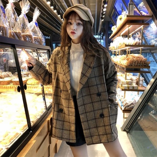 

wholesale new autumn winter selling women s fashion netred casual ladies work wear nice jacket lj201109, Black