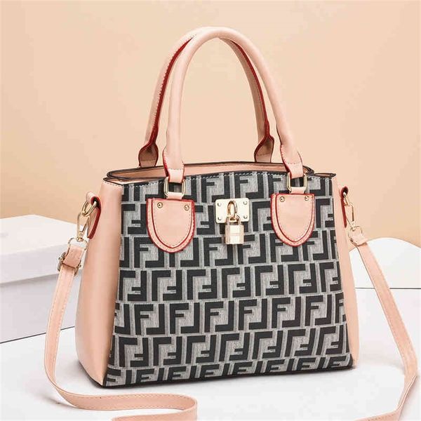 

53% off online sale tote fashion one trend contrast color stitching