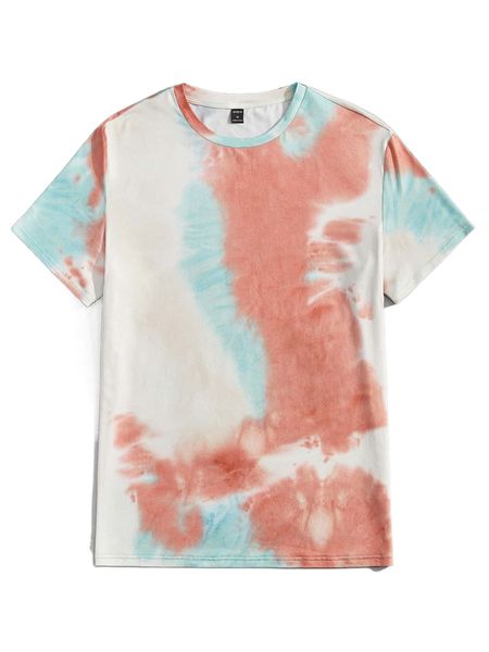 

men tie dye tee s5nm#, White;black