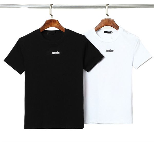 

mend t shirt summer style tiger embroidery with letters tees short sleeve casual shirts asian size s18, White;black