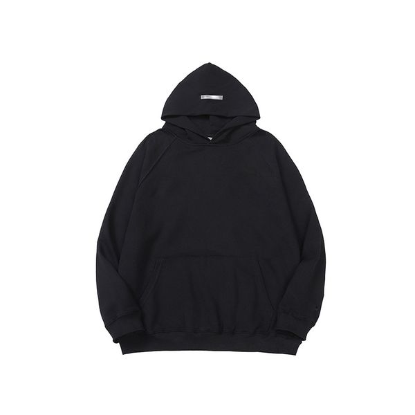 

mens hoodies sweatshirts women men streetwear pullover designer hoodie lovers clothing overshirt rubber label oversized sweaters fasion bla, Black