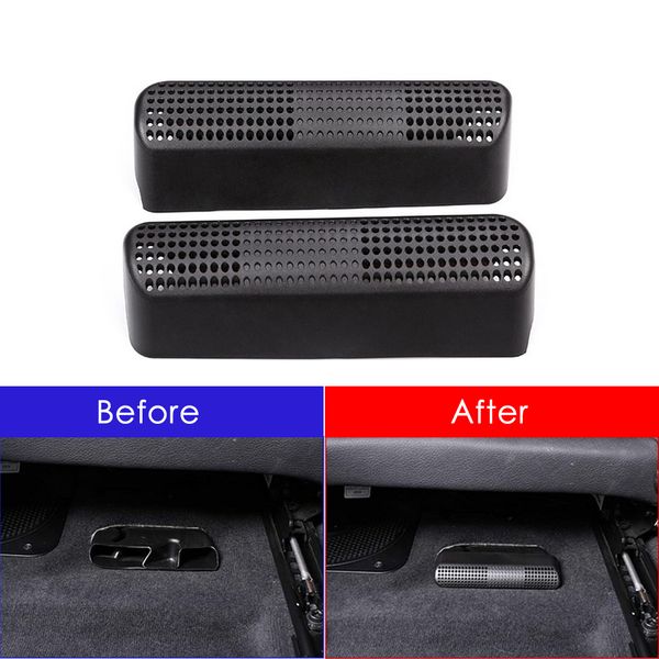 

duct vent outlet cover floor air conditioner outlet trim for bmw 3 4 series gt f30 f34 316li320li 2013-2018 car accessories