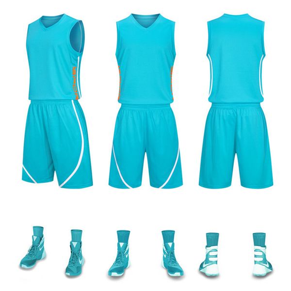 

nb0138 basketball jersey sport wears athletic outdoor apparel college, Black