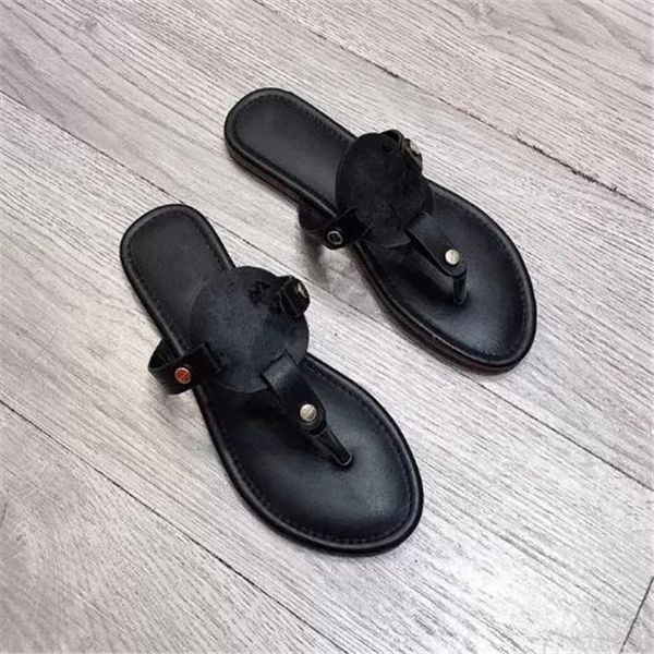 

fashion women leopard slippers flat heel sandals hollow out summer beach shoes leather buckle slides outdoor female flip flops casual loafer, Black