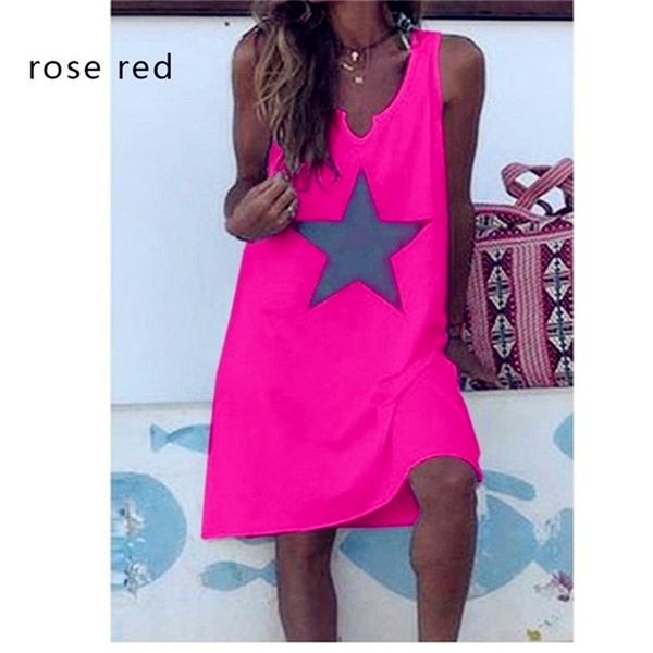 Mulheres soltas Floral vintage Strap Ruffles Star Dress Come Free Garge Garre