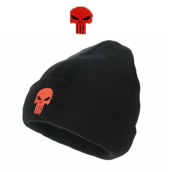 

berets skull beanie bone embroidery knitted hats for winter women's hat girl autumn female caps warmeradies zzm015berets, Blue;gray