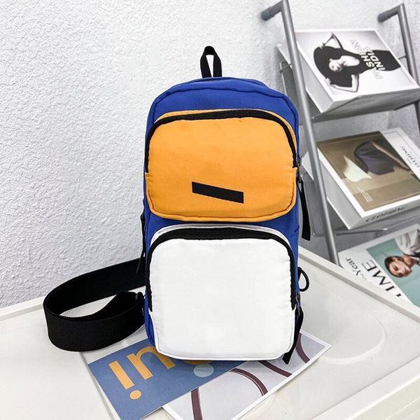 Marke Brief Frauen Rucksack Farbe Passende Ledertaschen Design Herren Rucksäcke Mode Student High Sport Kapazität Männer Tasche 784 # Schwarz Blau