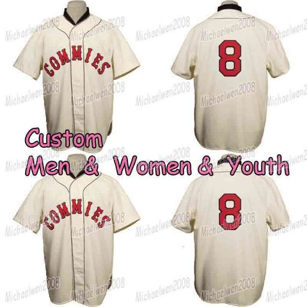 

custom decatur commies 1928 home jersey men women youth baseball jerseys double stitched, Black