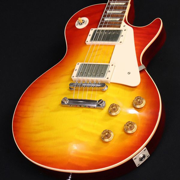 

custom shop 1958 les standard reissue vos washed cherry electric guitar