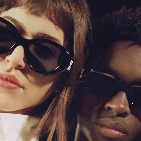

gg designer cycle fashion cc sunglasses woman mens cat eye women trendsetter glasses european american street shooting hip hop disco, White;black