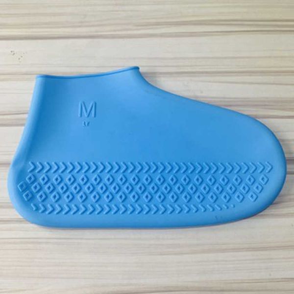 

silicone shoe cover rainproof waterproof non-slip thickened non-slip wear-resistant bottom rain-proof shoe cover rutschfeste silikonschuhe