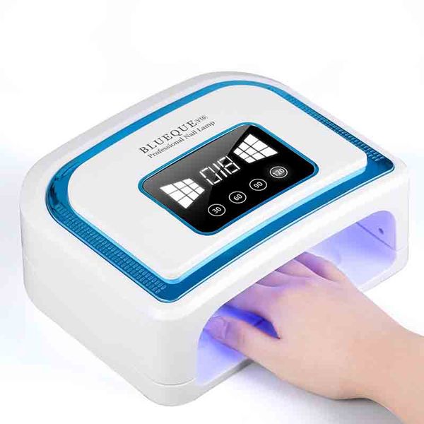 

rechargeable uv lamp for nail art decoration led light 7800mah battery automatic induction switch timing tunction uv gel dryer