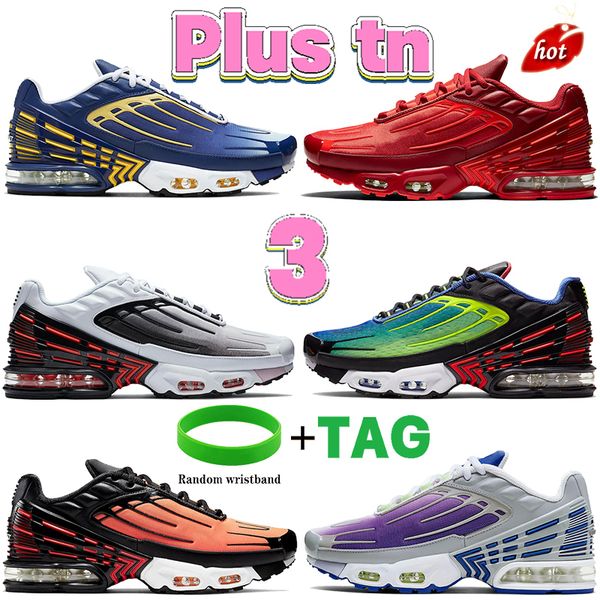 

plus tn 3 men running shoes triple black mesh white multi-color triple purple nebula parachute hyper violet blue women mens sneakers