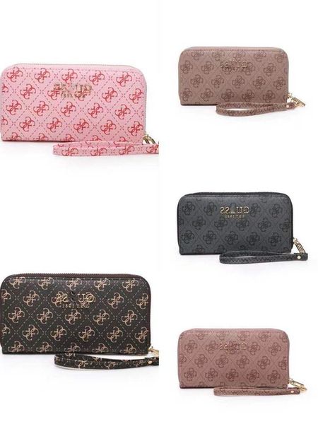 

designer bags gs long zero wallet printed zipper handbag niche design trend fashion