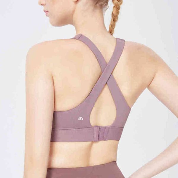 

lu-w712 lulu bras brand sports underwear women's all-in-one cup shockproof gathered large chest fitness yoga back vest b1ep, Red;black