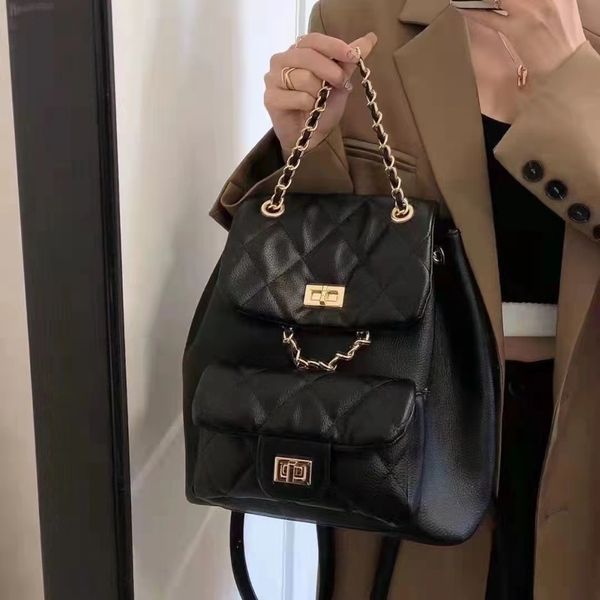 

fashion shoulder bag large capacity oblique knapsack chain women handbag