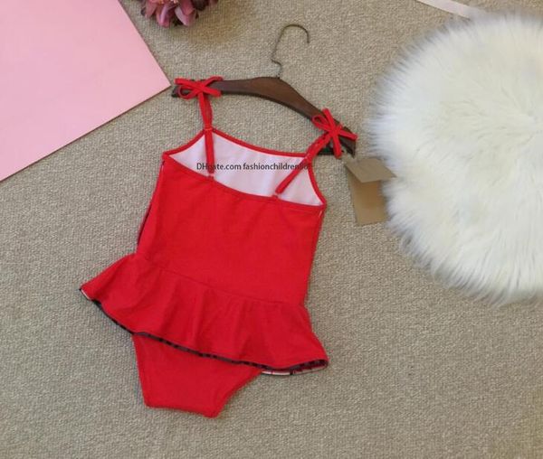 Mädchen Badebekleidung Kinder Designer einteilige Bikini Schwimmkinder Badeanzüge Sommermädchen Unterwäsche Schwimmstrandkleidung Kleidung