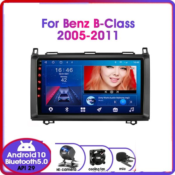 

9 inch car multimedia player radio video gps navigation android 10 for benz b200 b-class