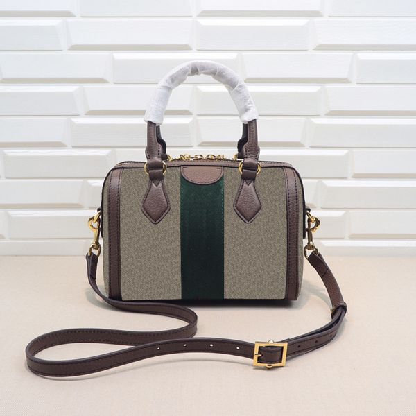 

vintage boston bags handbag crossbody bag retro women shoulder bags purse handbags fashion messenger bag mini luggage bag classic pattern le