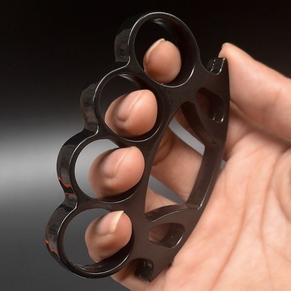 

head alloy thickened round edc hand clasp boxing finger tiger set four legal martial arts ing brace ring m8dg