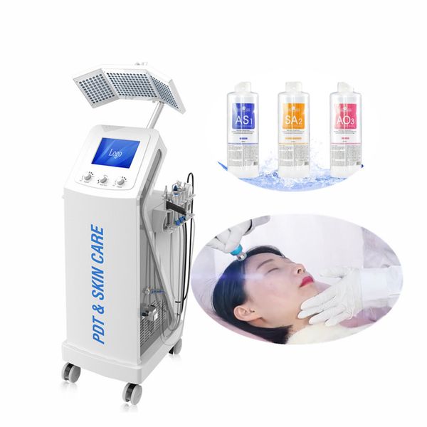 Nuova SPA Hydra Machine Ringiovanimento della pelle del viso Dermoabrasione pulizia profonda Pelli Resurfacing Trattamento viso BIO Microcorrente