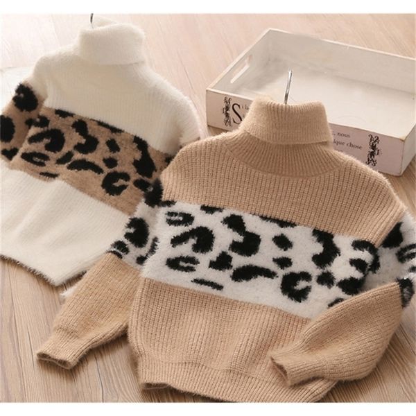 

autumn winter kids thicken sweater children year clothing boys girls cotton pullover baby costumes sd76 lj201128, Blue