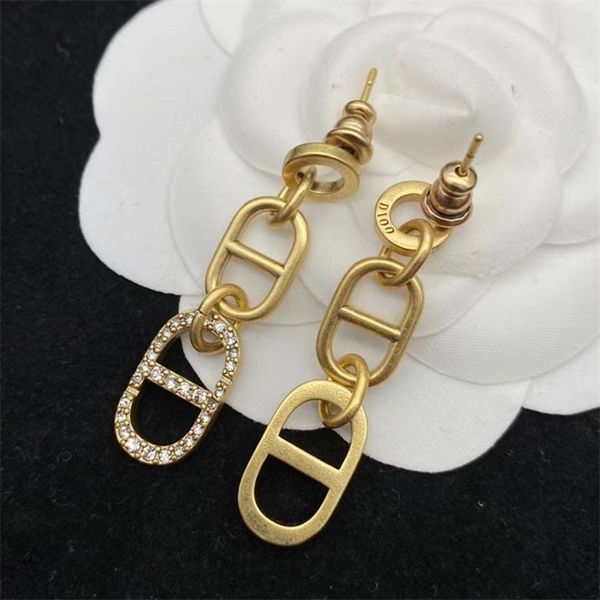 

jewelry online pig nose diamond earrings fashion vintage personalized feminine earrings, Golden
