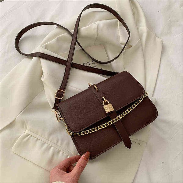 

10a hbp classic women bags black shoulder bag chain with lock hobo handbags square oblique cross lady tote crossbody messenger shopping purs