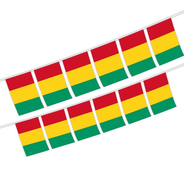 

guinea string flag 20 flag world country national hanging mini banner for party decoration
