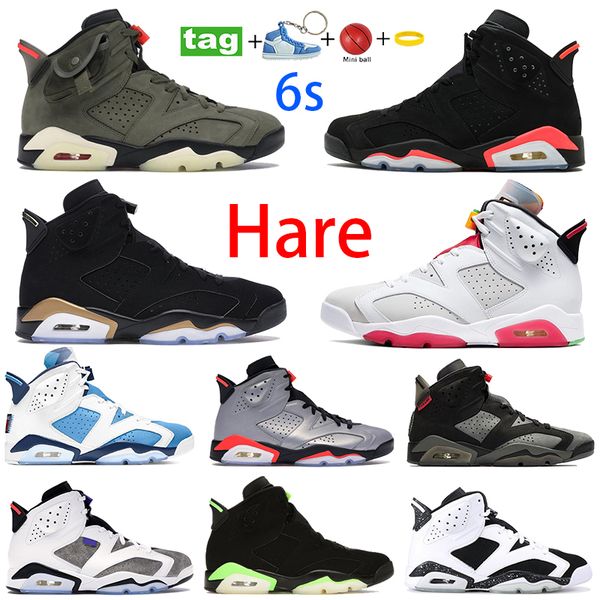 

2023 fashion 6 men basketball shoes bordeaux midnight navy cactus british khaki electric green 6s dmp black cat infrared unc university blue