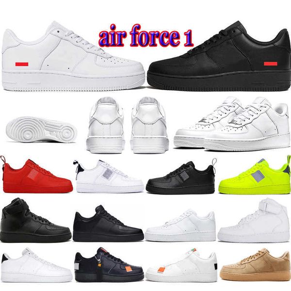 

og shoe sneakers men women casual shoes afashion 1s af1 triple white utility black mens womens trainers sports outdoor