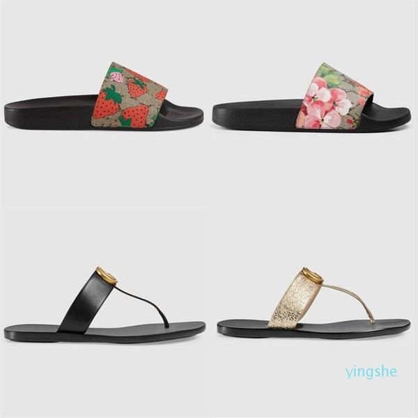 

fashion-color paris luxury designer sliders mens womens summer sandals beach slide slippers ladies flip flops loafers sky blue cha196c, Black