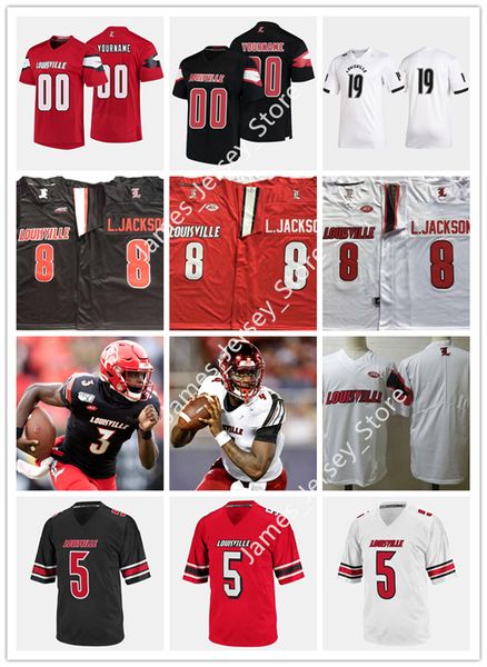 

2022 ncaa custom sville cardinal stitched football jersey 12 marlon character 15 kameron wilson 28 jamel starks 95 thurman geathers malik cu, Black