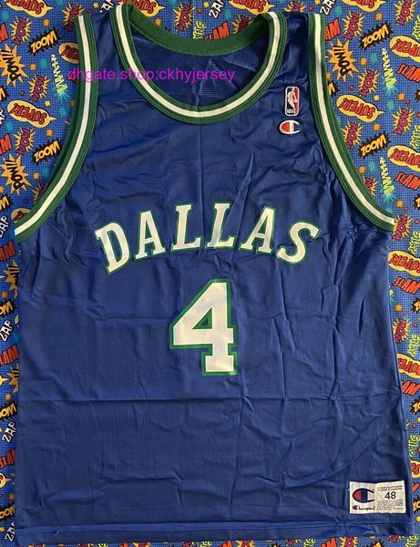 

stitched vintage champion dal cherokee parks basketball jersey mens kids throwback jerseys, Black