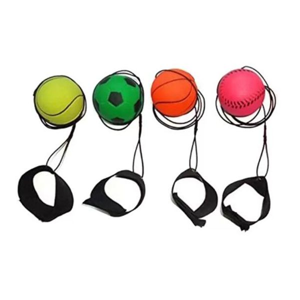 Бросая надувные резиновые мячи вечеринки для детей смешная эластичная реакция тренировать запястье шарики для наружного игрового оборудования игры игрушки 8 цвет