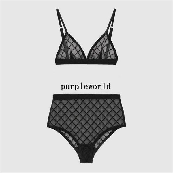 

2023 lace jacquard bras lingerie swimwear women thongs set fashion letter swimwear bra sets gift for female briefs underwear, White;black