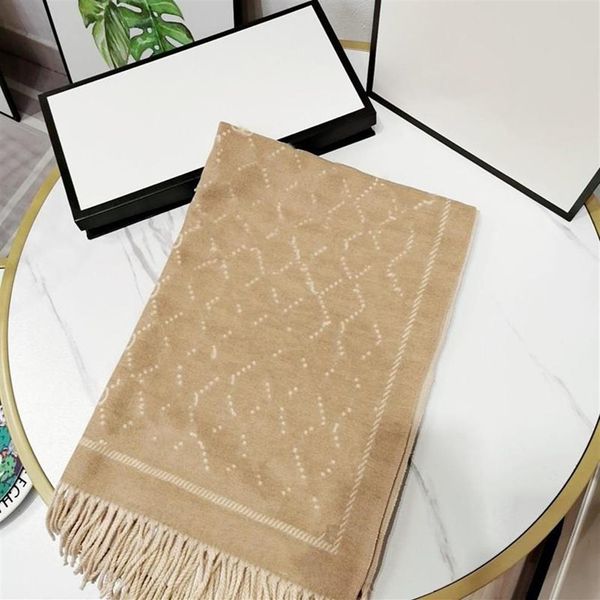 

designer scarf high-end women's scarves warm collar neckerchief shawl printed cashmere scarfs size 180 65cm2876, Blue;gray