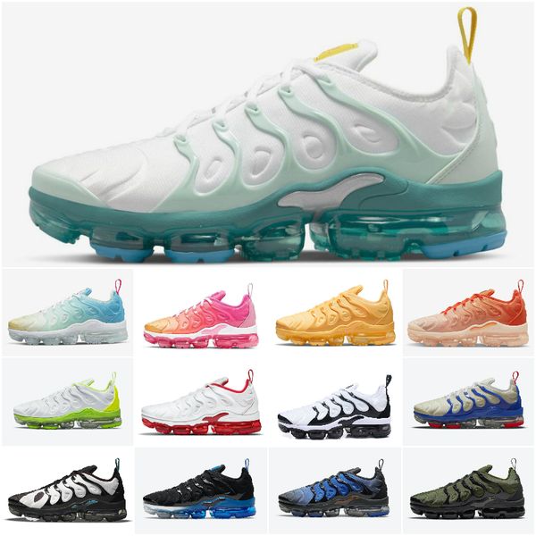

2022 tn plus mens womens running shoes designer tns griffey blue since 1972 orange gradients tennis ball barely triple black white be true s