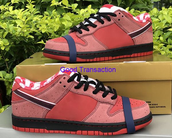 

concepts x low dk running shoes good quality skateboarding red lobster coast chunky buckle broken boards men's women's street cult