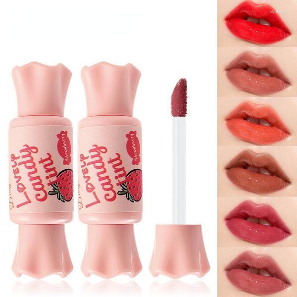Lip Gloss Candy Batom SHIMMER SHIMMER LIPOS BASE DE TINT CARE