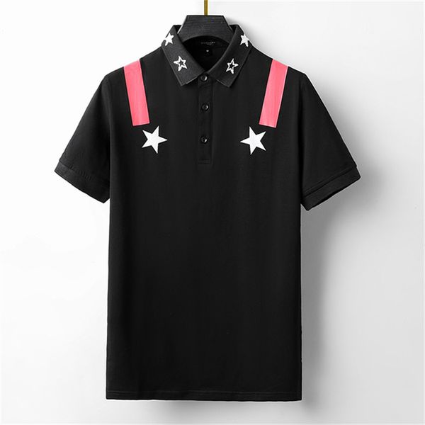 

fashion polo man mens polos poloshirt tee short sleeve t-shirts designer loose tees casual black white t shirt luxe plain t shirts for men @, White;black