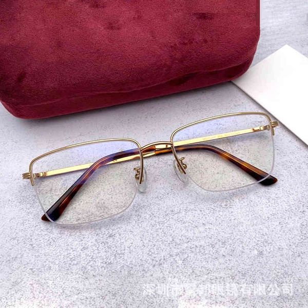 

sunglasses business men's and women's fashion half frame spectacle g family literary youth with myopia gg0834o z8pi, White;black