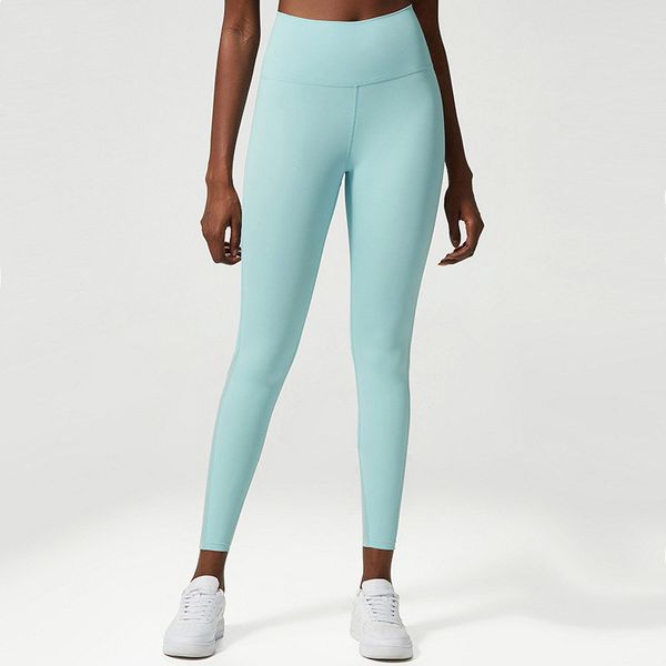 

2022 new lu yoga- c156 pants nude long-legged fitness pants hip lift anti-rolling sports pants please check the size chart to buy