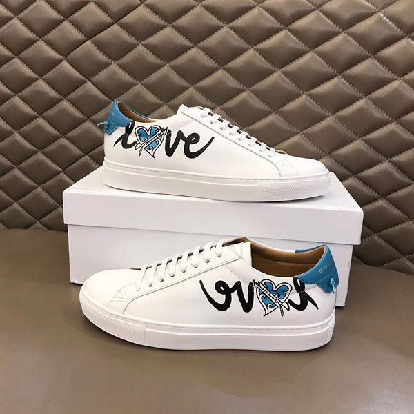 

new style men's fashion genuine leather casual sneakers brand designer platform trainers sports lace up shoes size 38-452260, Black