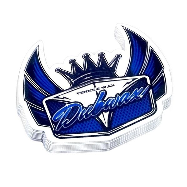 

vinyl waterproof label logo printing cartoon adhesive die cut stickers custom