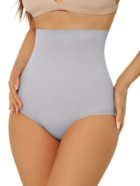 

high waisted shapewear panty 45ih#, Black;red