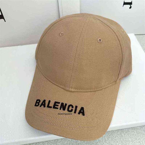 

balencaigass ball caps ball paris bs letter printed high version of spring and summer paris mens and womens fashion casual duck tongue coupl, Blue;gray