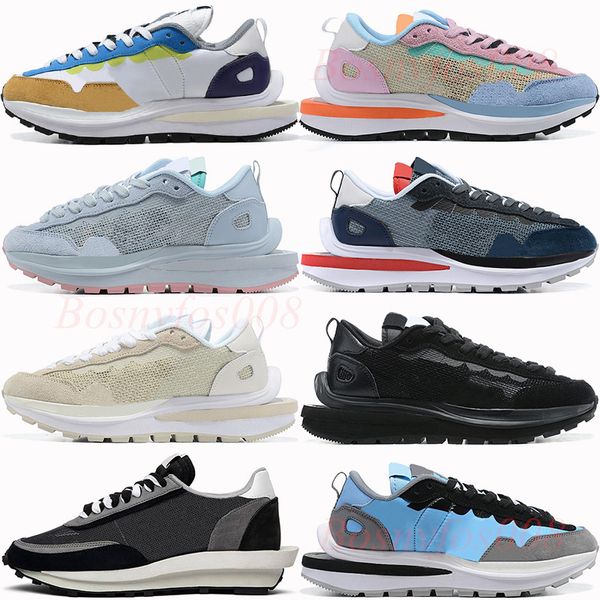 

waffle running shoes mens women royal fuchsia wheat white grey coral stardust desert berry outdoor fragment light smoke grey sneakers